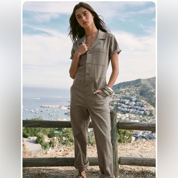 Z Supply Pants - NWT!! Z Supply Stevie Stretch Twill Jumpsuit - Willow